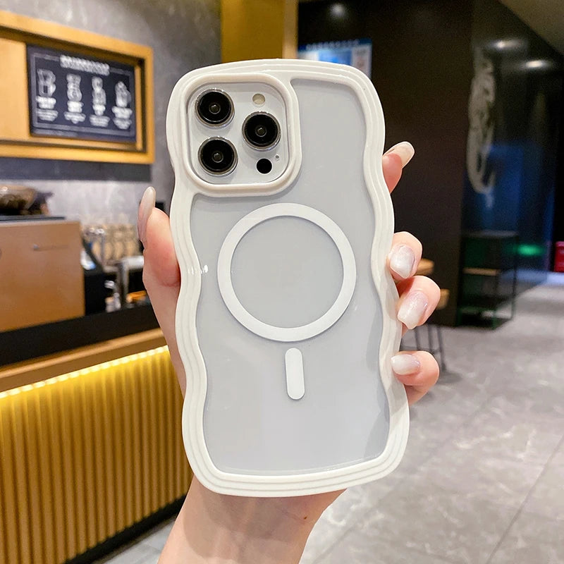 MagPocket™ MagSafe Wavy Phone Case