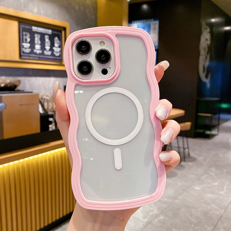 MagPocket™ MagSafe Wavy Phone Case