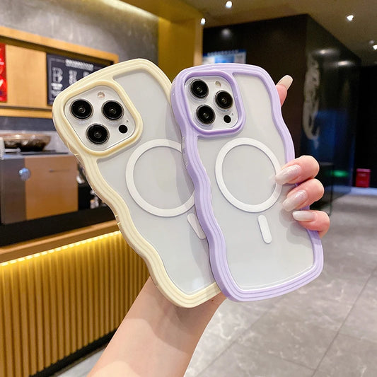 MagPocket™ MagSafe Wavy Phone Case