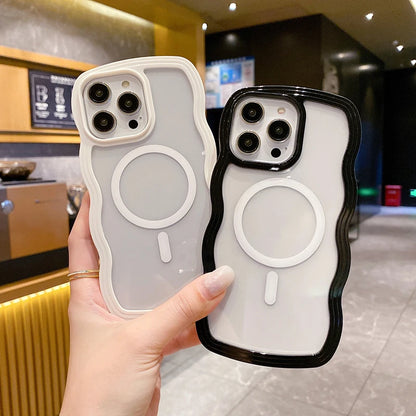 MagPocket™ MagSafe Wavy Phone Case