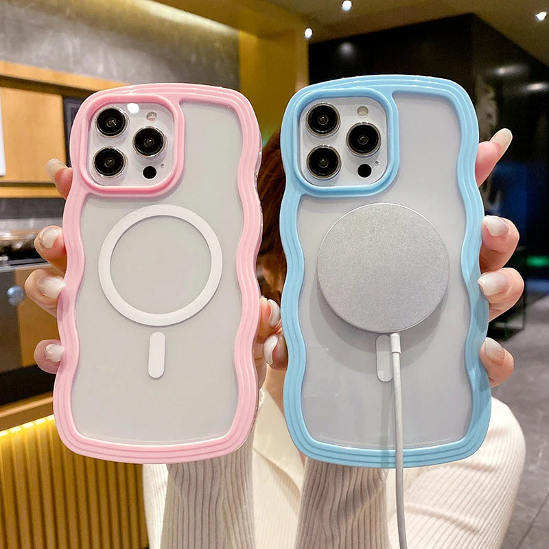 MagPocket™ MagSafe Wavy Phone Case