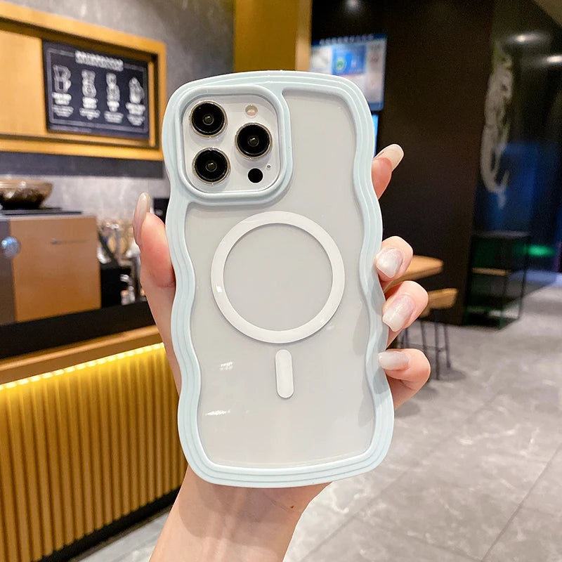 MagPocket™ MagSafe Wavy Phone Case